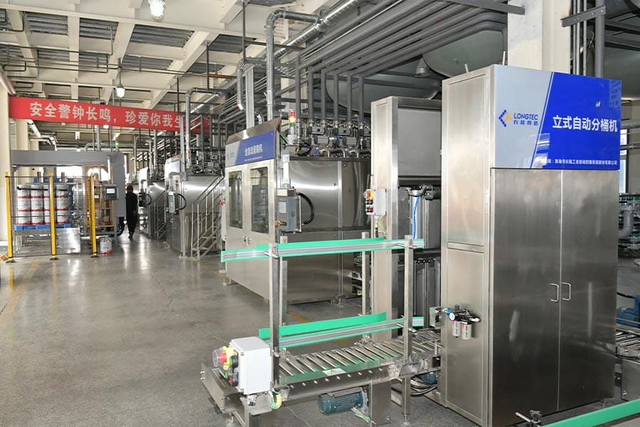 Auto Paint Filling Line